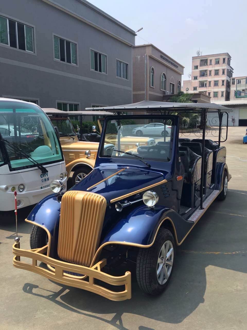 租賃出租8座電動(dòng)老爺車、電動(dòng)觀光車